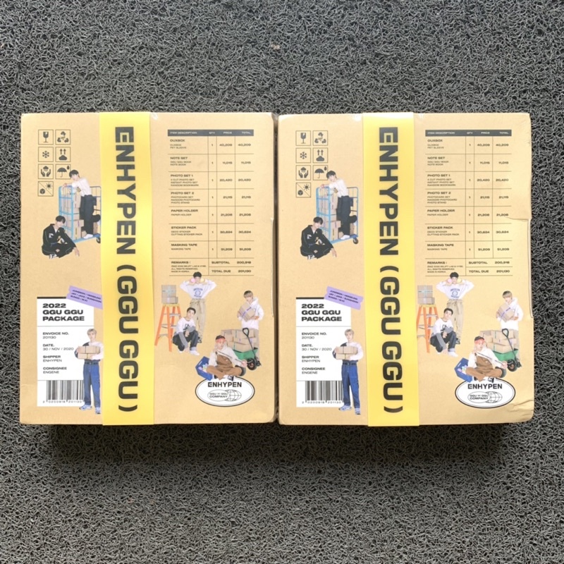 [READY] SEALED GGU GGU PACKAGE 2022 ENHYPEN GGU GGU PACKAGE SEALED ENHYPEN JAY JAKE HEESEUNG NIKI JU