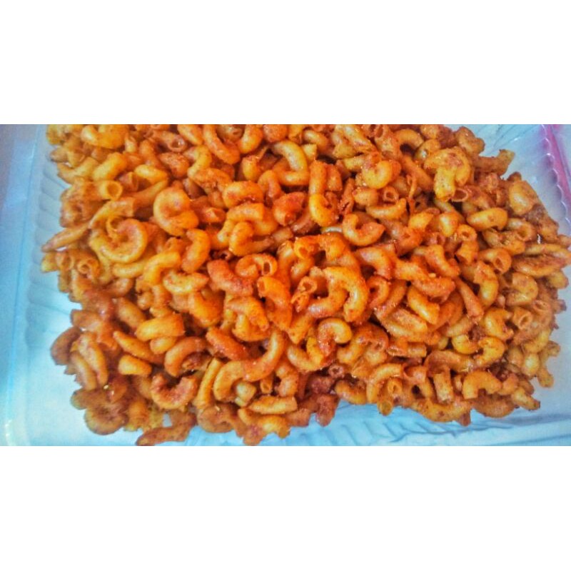 

KRISPY_MAC Makaroni Bantet Pipa Maknyozzz pedesnya ( 65gram ) 20k get 5