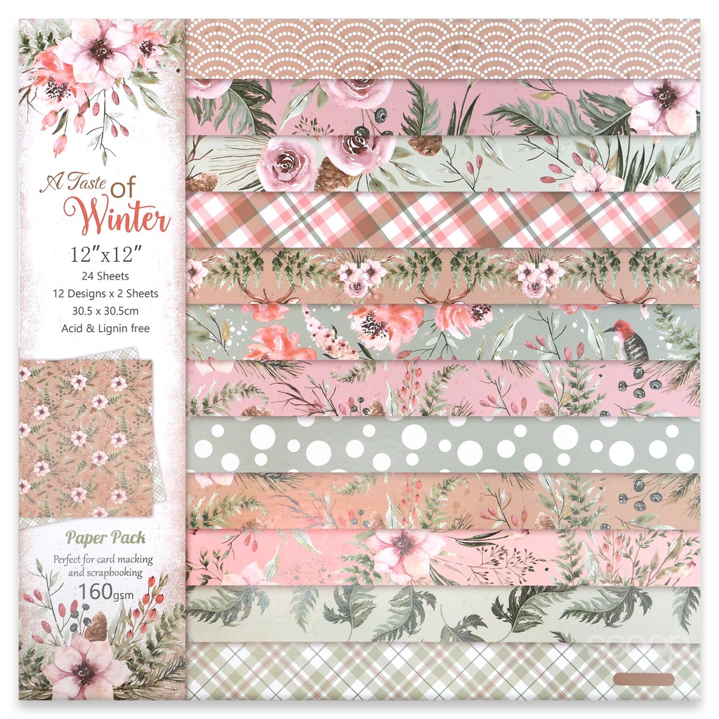 

HAIKARL Scoop SCRAPBOOK PAPER 30.5x30.5cm Flower 63090901