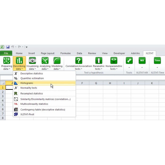 Software Analisis Excel Xlstat Premium 2018 Shopee Indonesia