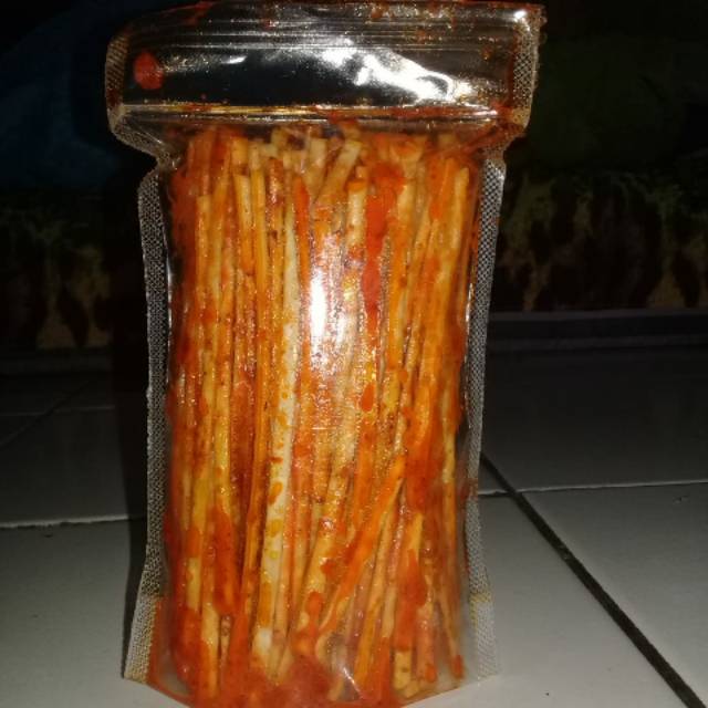 

Mie lidi pipih berbagai macam rasa