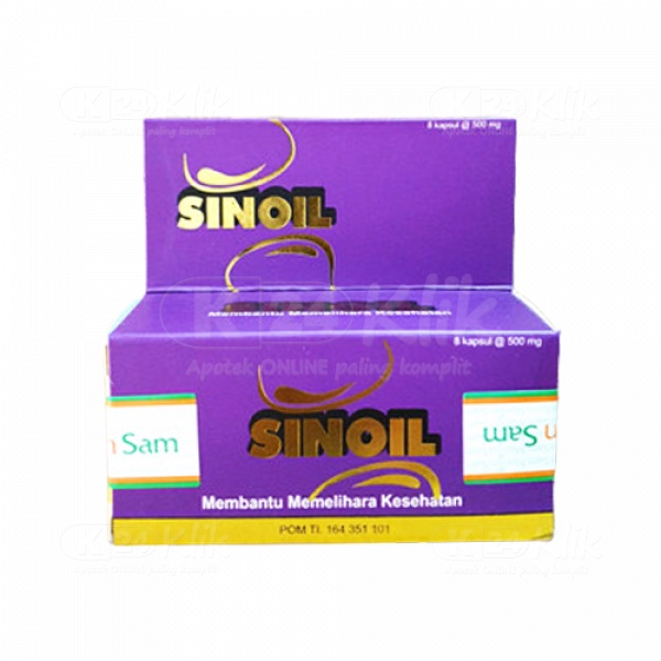 SINOIL KAPSUL (1 BOTOL isi 8 KAPSUL)