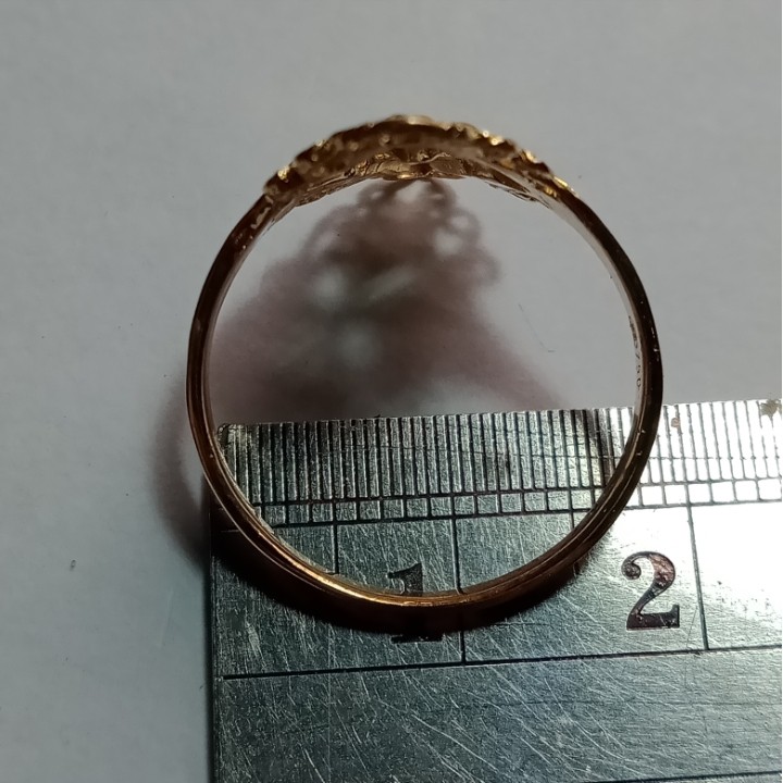 Cincin Emas 17K - 2.65 gr Kadar 750 - 869