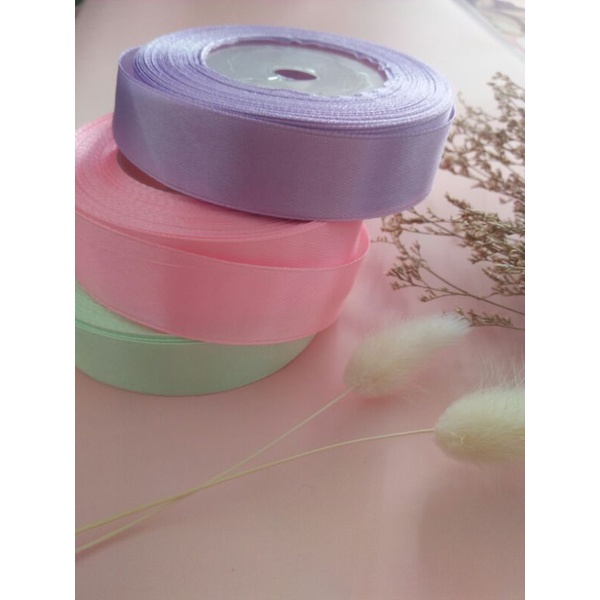 

(1 meter) Pita Satin / pita bunga/ pita buket/ pita hampers/ ribbon/ pita buket bunga