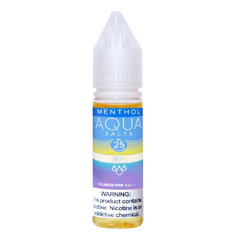 AQUA Drop Ice Salt Nic E-Liquid 15ML   25MG