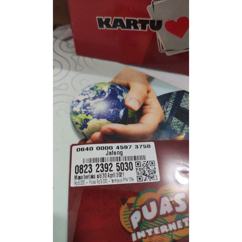 KARTU AS PULSA 5 RIBU JATENG