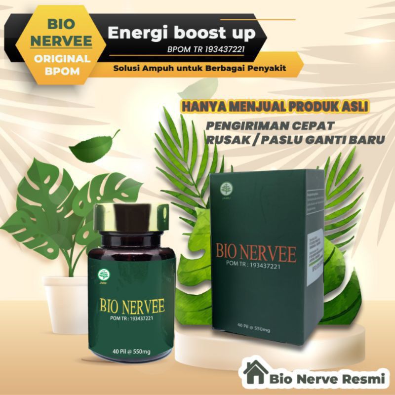 PROMO BIO NERVE ORIGINAL BPOM BIO NERVE INDONESIA