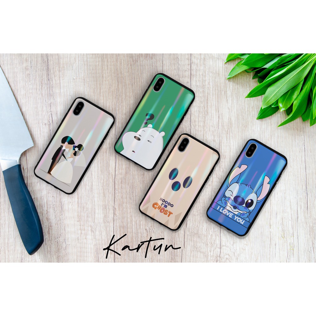 Kartun Soft Case handphone Aurora for Samsung A10/A20/A30/A50/A70/s/Note 8/9/S7/8/9/Edge/Plus/M10