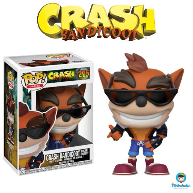 Crash Bandicoot (Biker Outfit 