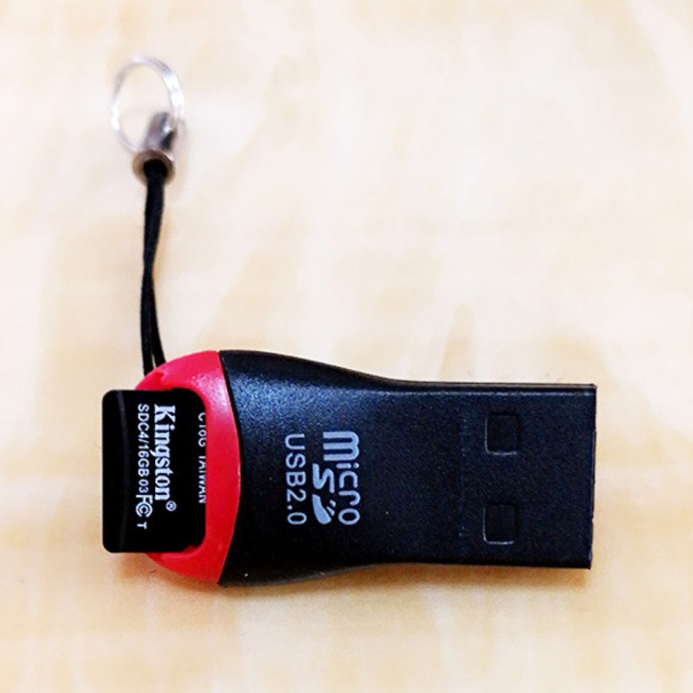 Adaptor Memory Card Reader Ke USB 2.0 Untuk Micro SD SDHC SDXC TF