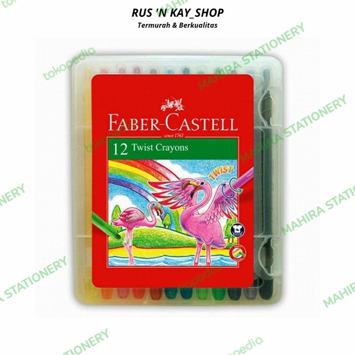 

Trendi Twist Crayon/Crayon Putar Set'12 Warna - Faber Castell Limited