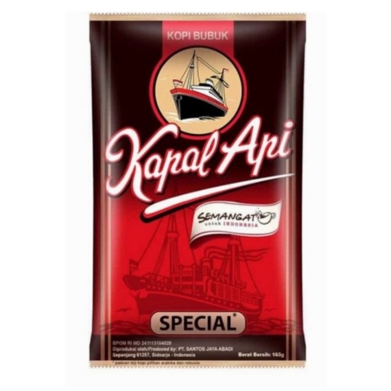 

Kopi Bubuk Kapal Api Special 380 gram