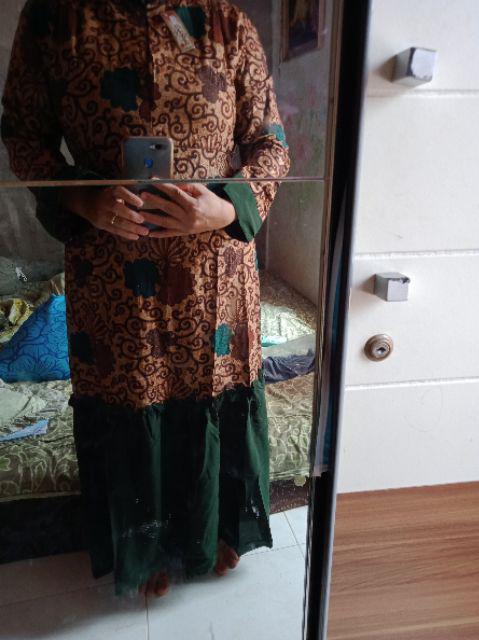 Batik Wanita Rempel Sania Meisya Modern Warna Motif Katun Primisima Premium High Quality