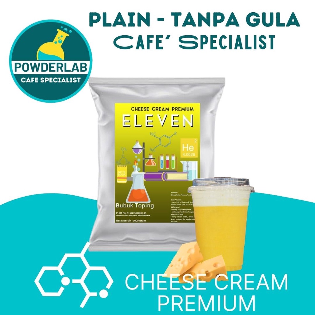 

Bubuk CREAM CHEESE PREMIUM 1Kg - CREAM CHEESE PREMIUM Powder - Bubuk CHEESE CREAM