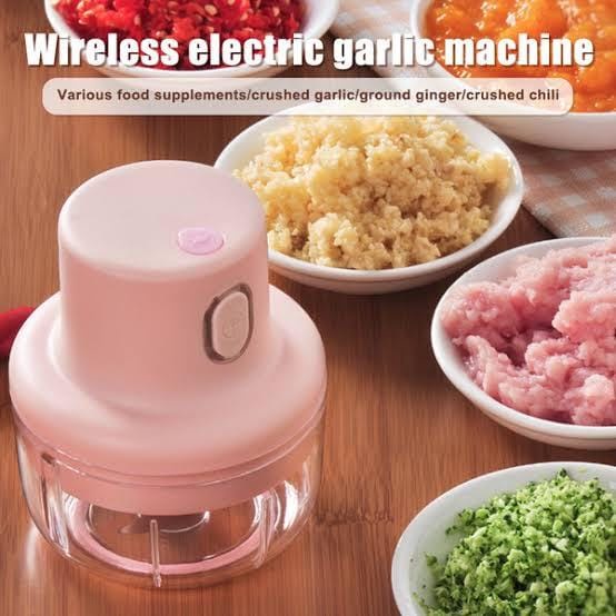 [FREE WRAP] Intelligent Electric Garlic Machine / Blender Bumbu