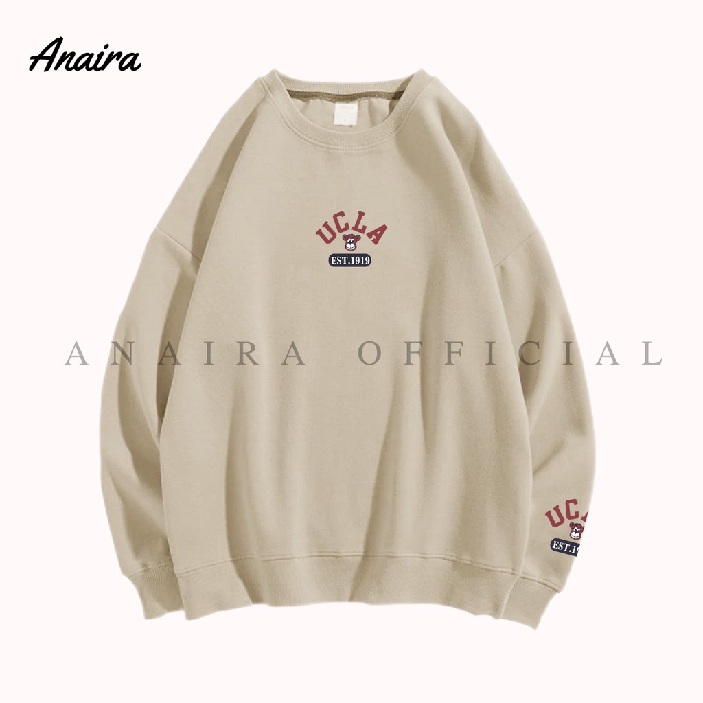 UCLA SWEATER CREWNECK WANITA ANAORAOFFICIAL