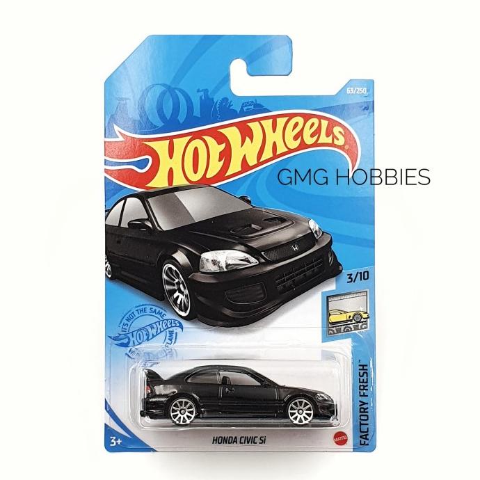 H 2021 HONDA CIVIC SI HITAM HOTWHEELS HOT WHEELS DIECASF MOBIL