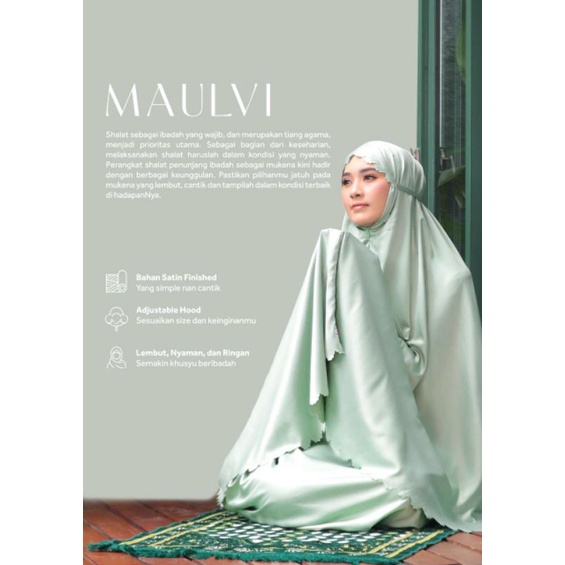 [READY] ETHICA MUKENA MAULVI BLUE MAULVI DUSTY BROWN MAULVI GREEN