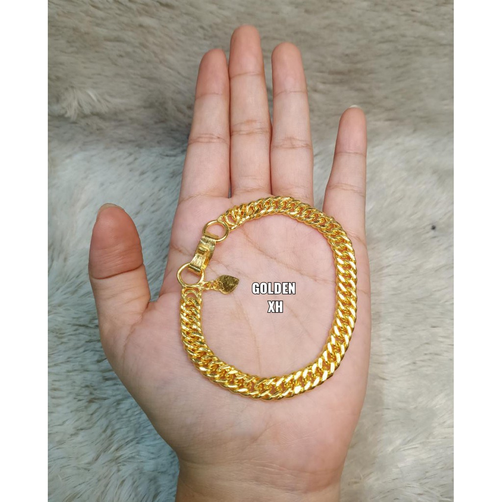 Gelang Imitasi Emas Rantai