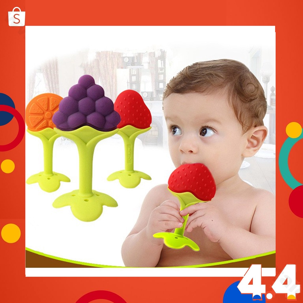 Gracia TEETHER BUAH ANAK  MAINAN  GIGIT BAYI BENTUK  BUAH 