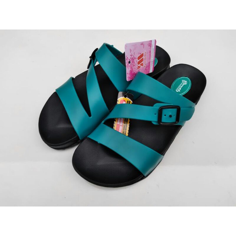 Sandal slop wanita/sandal slop perempuan yumeida LD-7121 L ukuran 36-41-4