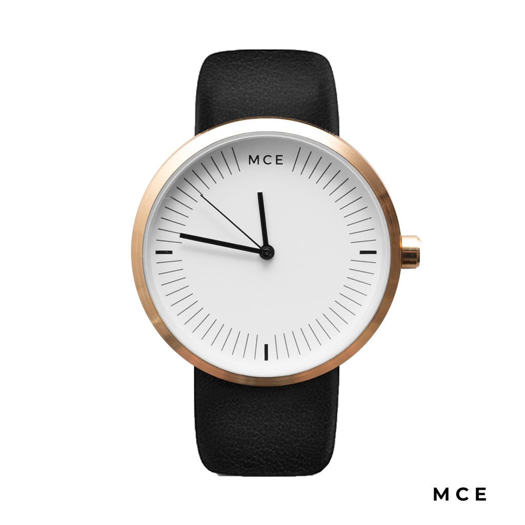 MCE Jam Tangan Pria Galahad Series Black White