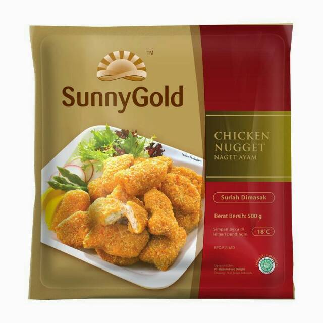 

Sunny Gold Chicken Nugget 500GR / naget ayam sunnygold