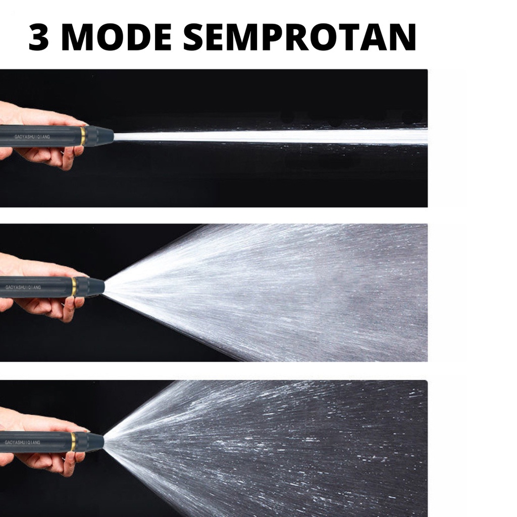 KEPALA SEMPROTAN AIR NEW UPGRADE HOSE NOZZLE SPRAY STEAM SEMPROTAN TAMAN MOTOR MOBIL WATER JET