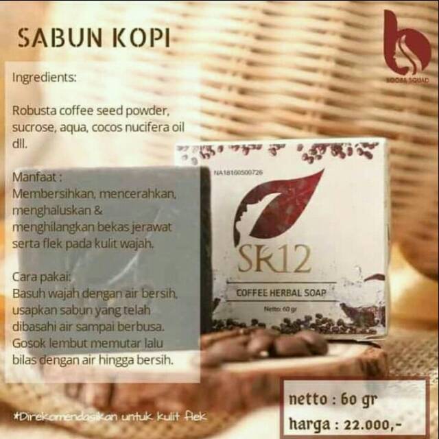 Sabun Kopi SR12