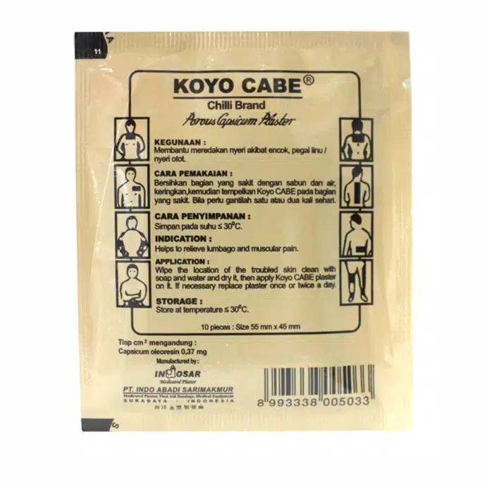 Koyo Cabe Sachet