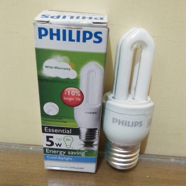 Lampu Philips Essential jari pijar 5 watt
