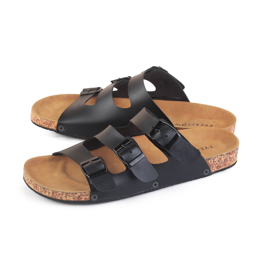 Sandal Pria Casual Dewasa Big Size Sendal Cowok Slip On Ukuran Besar Sandal Slide Distro Sol Puyuh Jumbo Keren Kekinian