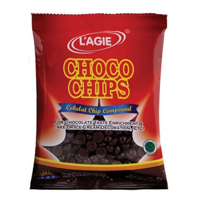 

CHOCOCHIPS L'AGIE 45gr