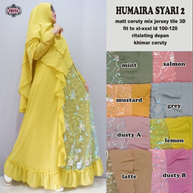 ❎HABIS❎Humaira syari 2 by Freya ❎HABIS❎