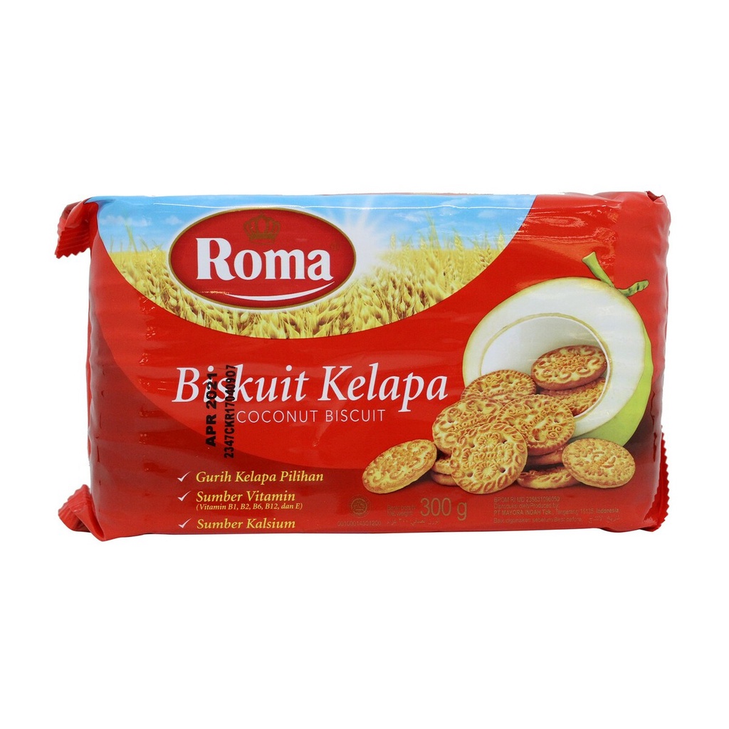 ROMA BISCUIT KELAPA 300G/centraltrenggalek