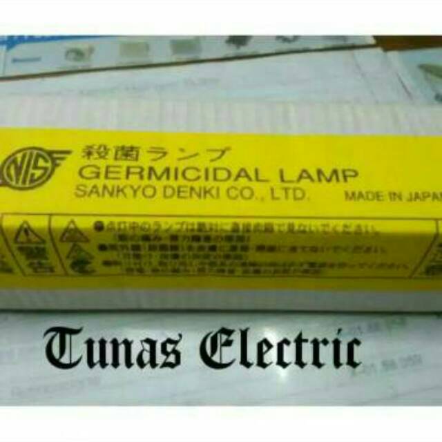 Lampu TL Ultra Violet Anti Bakteri / Sterilized Virus 20W SANKYO DENKI + Rumah Lampu