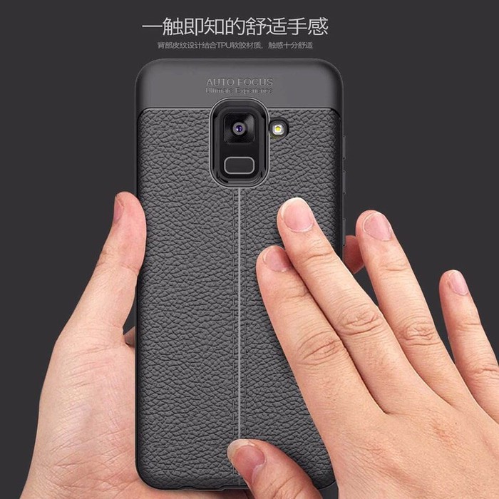 Softcase TPU Silicone Case Casing Cover HP Samsung Galaxy A8 2018