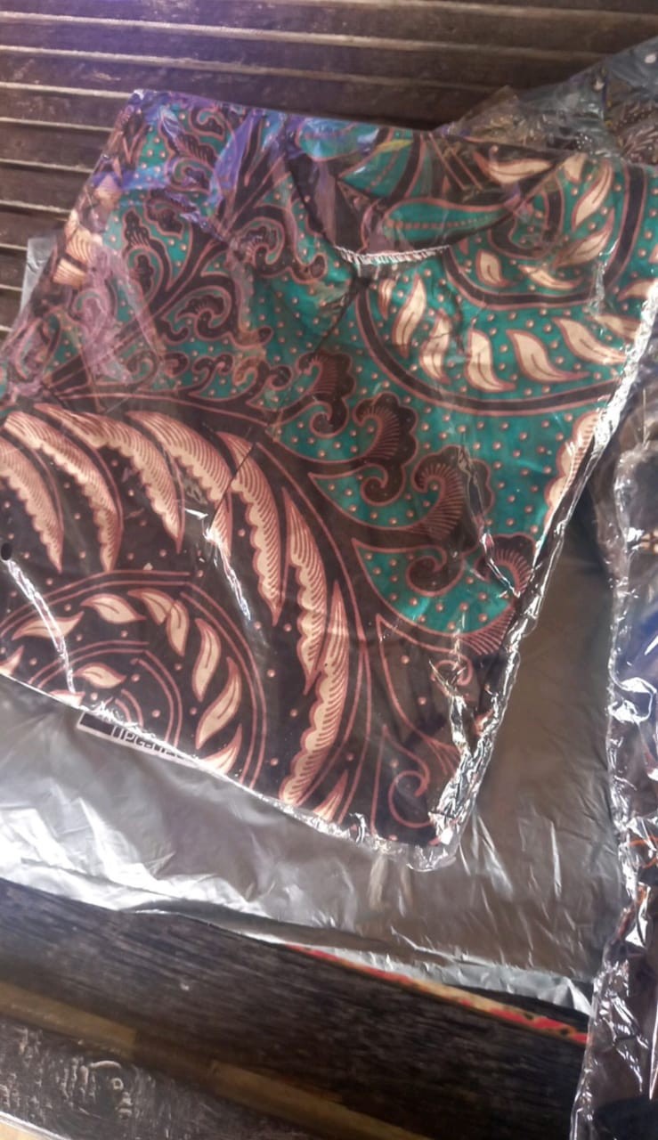 Ms Gamis Batik Sriwedari Maxi Bumil/busui Katun Sogan Ld 104cm