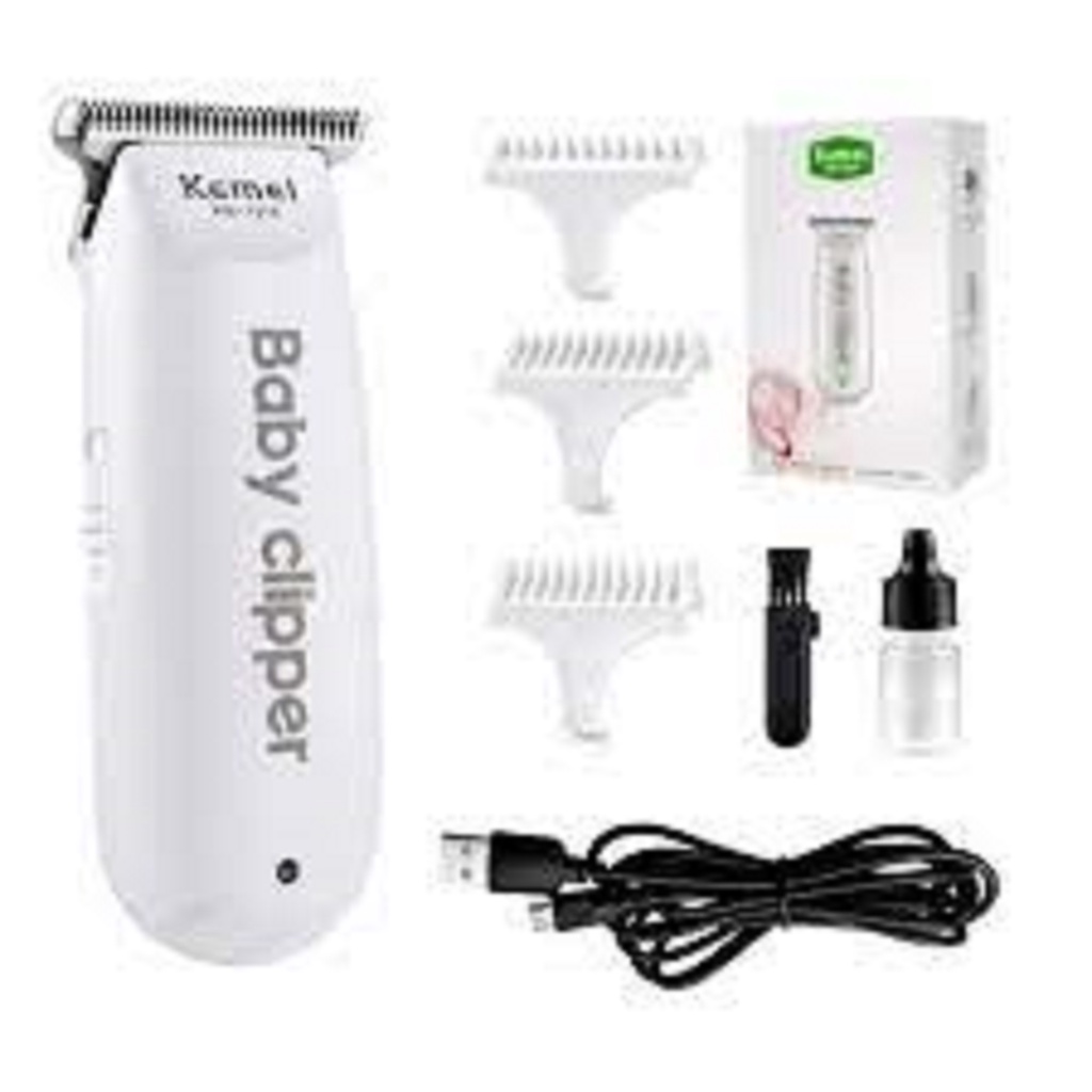 Kemei km 1319 Alat Cukur Rambut Bayi Elektrik Baby Shaver Trimmer