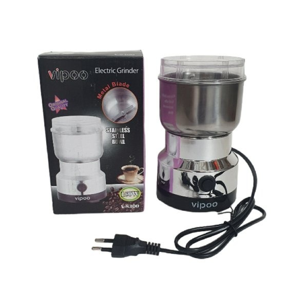 Penggiling bumbu dan penggiling kopi Vipoo V-8300 Electric Coffee Grinder Blender Bumbu Dapur