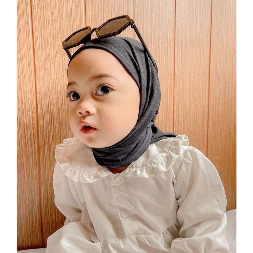 BEFAST - ZEC OOTD Hijab CAYA / Almira Hijab Anak / Kerudungan Anak / Fashion Anak Perempuan / Hijab Polos Casual / Terbaru 2022 / Hijab Banyak Warna / Kerudungan Anak-Anak TK