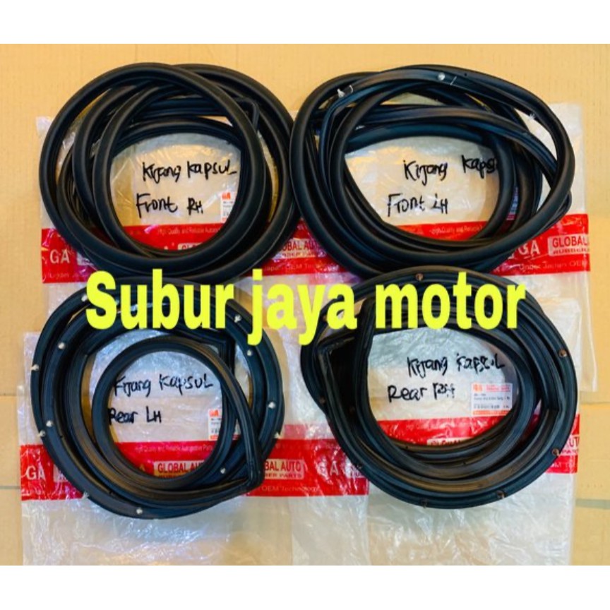 Karet Pintu Mobil -  Kijang Kapsul (4 pintu) - (1997-2004)