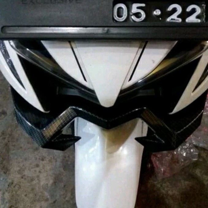 Winglet Carbon Nemo Yamaha Aerox 155 Kumis Carbone Aerox Nemo Asli