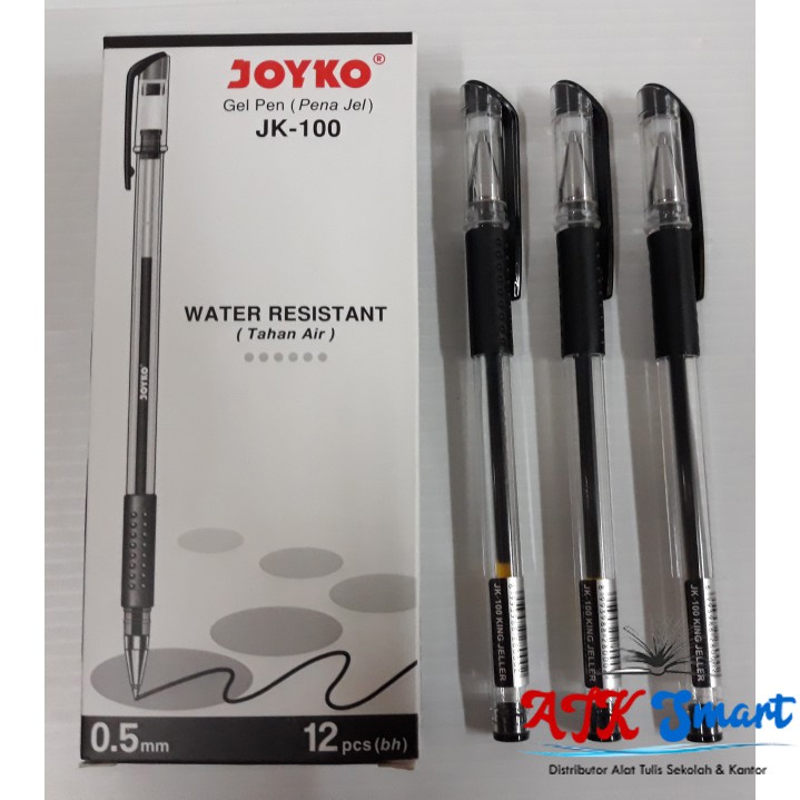 

Pen Bolpen Gel JK-100 Joyko ( 12 PCS )