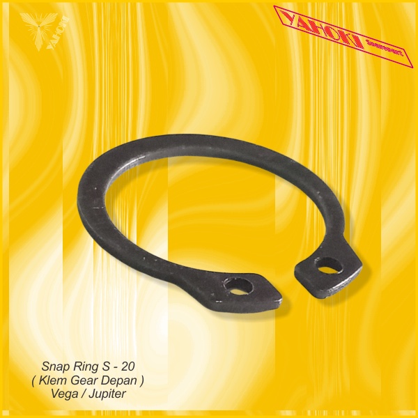 Snap Ring S - 20  ( Klem Gear Depan )  Vega / Jupiter