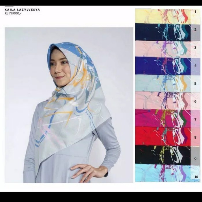 HIJAB SEGIEMPAT ELZATTA / KAILA LAZYLVESYA ELZATTA