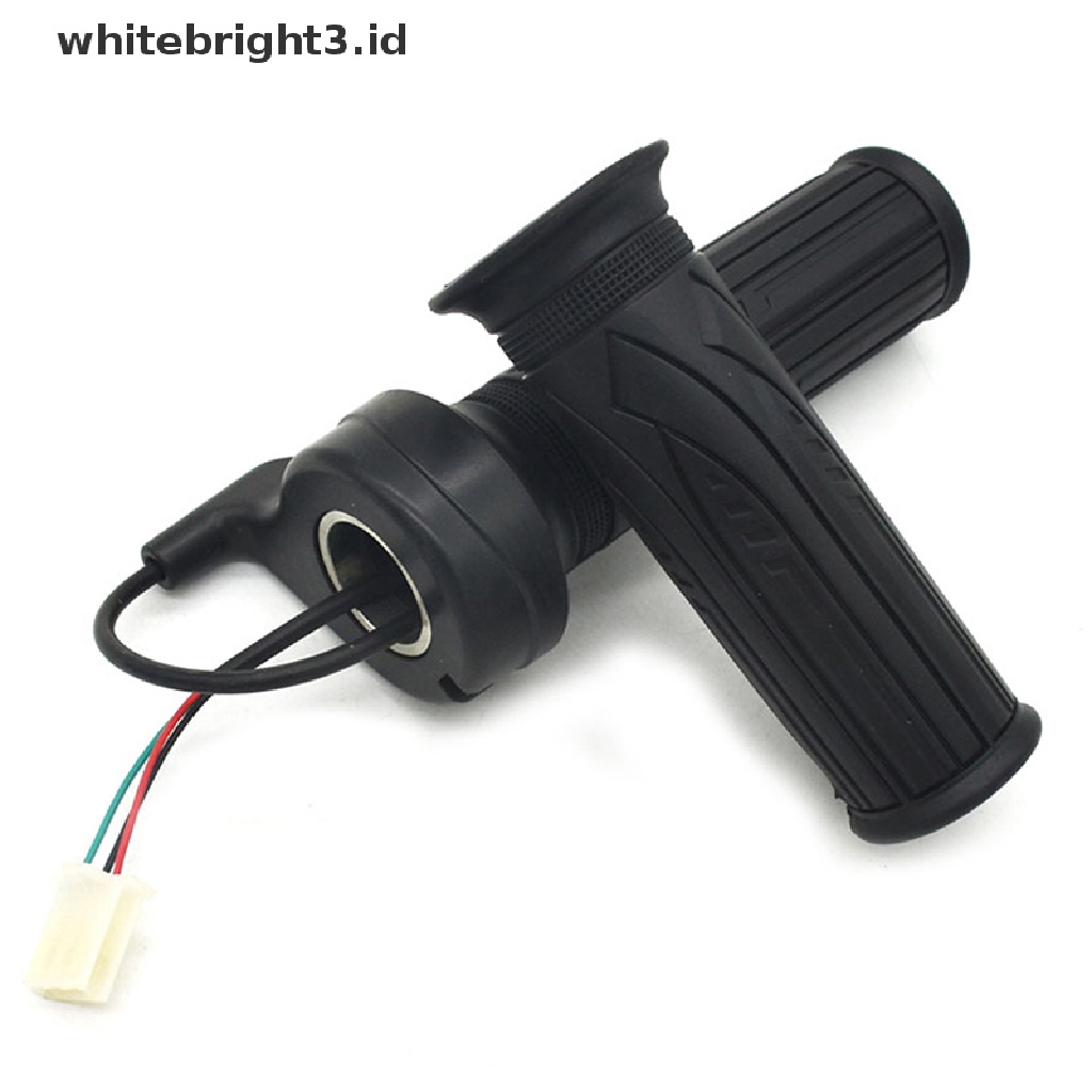 (whitebright3.id) Throttle Putar 12V-72V Untuk Sepeda Elektrik / Skuter