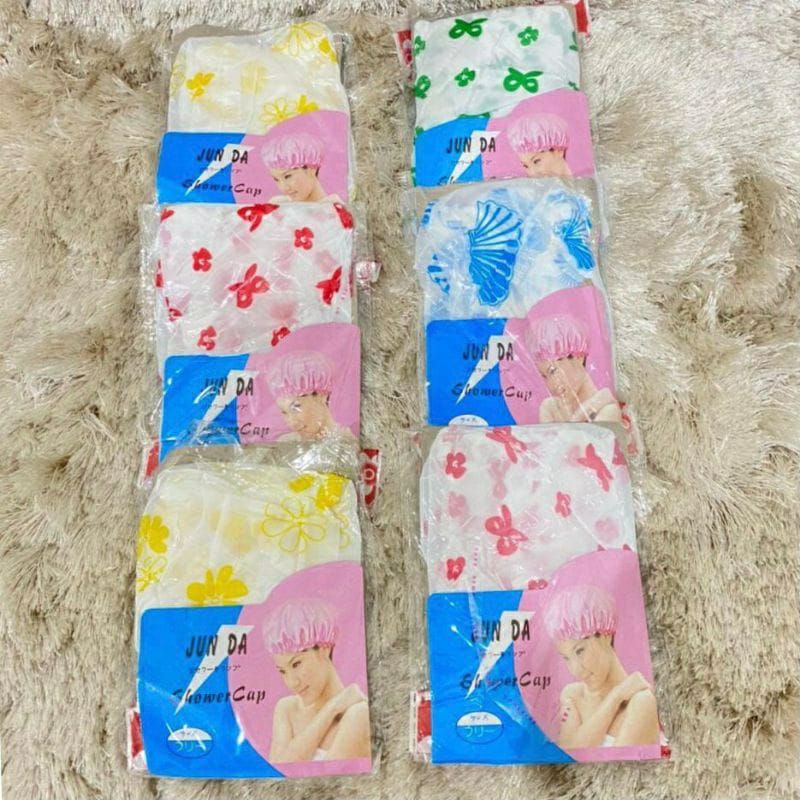 Shower Cap Karakter Kartun Topi Mandi Waterpoof