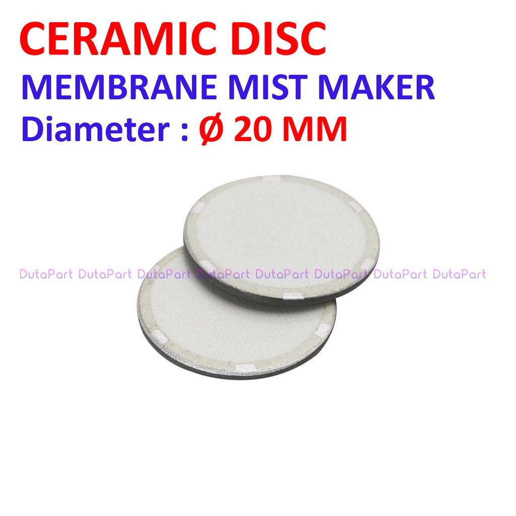 Membran Mist Maker 20mm Ceramic Disc Disk Mata Mesin Kabut Humidifier