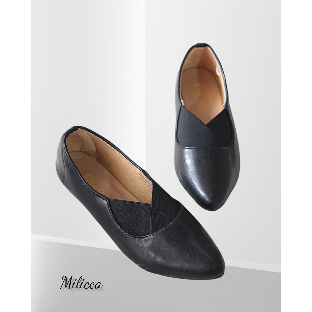 Milicca Sepatu Flat Jisila kasual